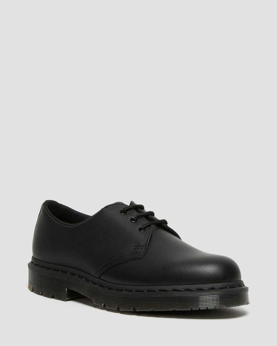 Dr. Martens 1461 Mono Slip Resistant Oxford Sko Dame Svart [2415PEGFX]